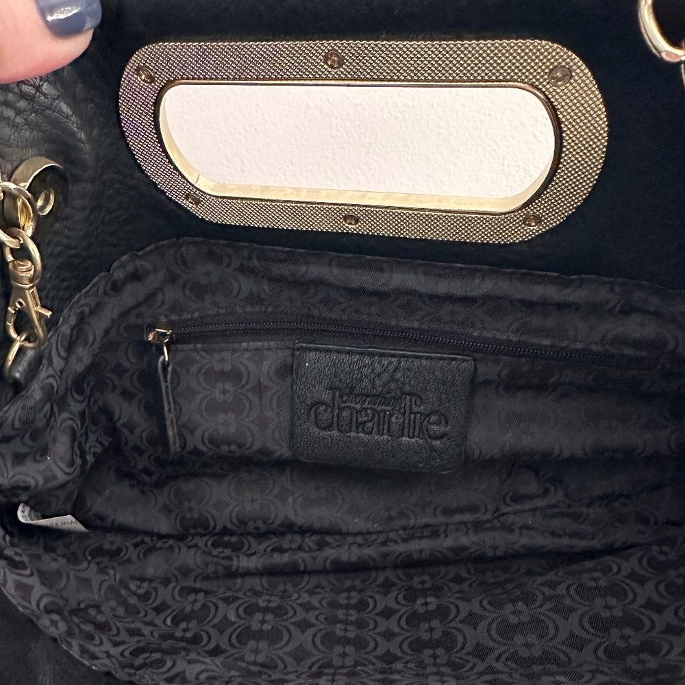 Charmning Charlies Black Gold clutch - Picture 4 of 13